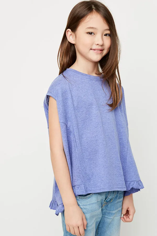 Ruffled Trimmed Top