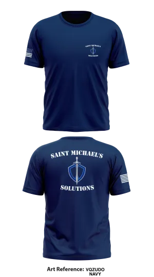 Saint Michael's Solutions Store 1 Core Men's SS Performance Tee - vQZUDo