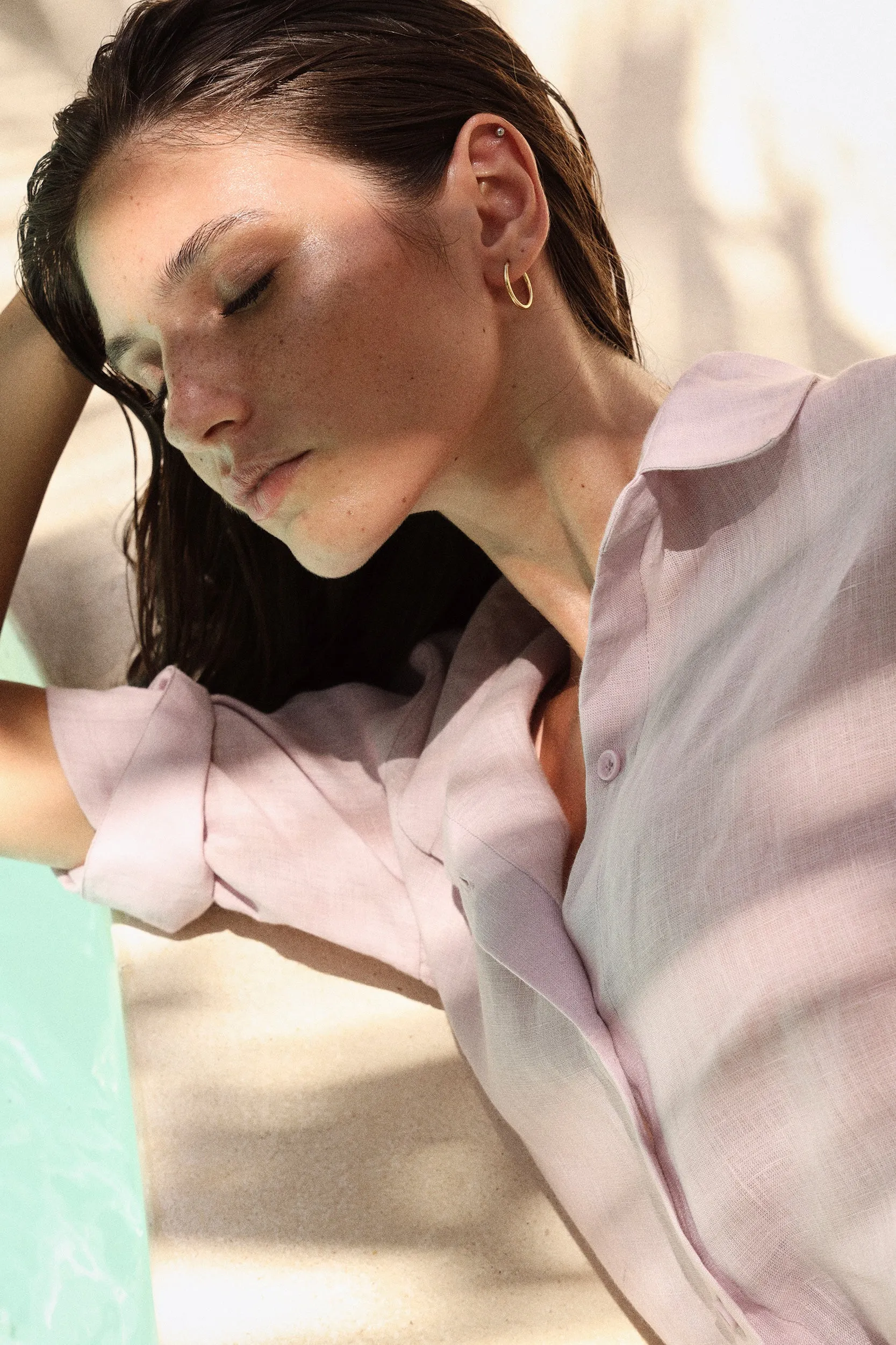 SAND Shirt (Lavender Mist)