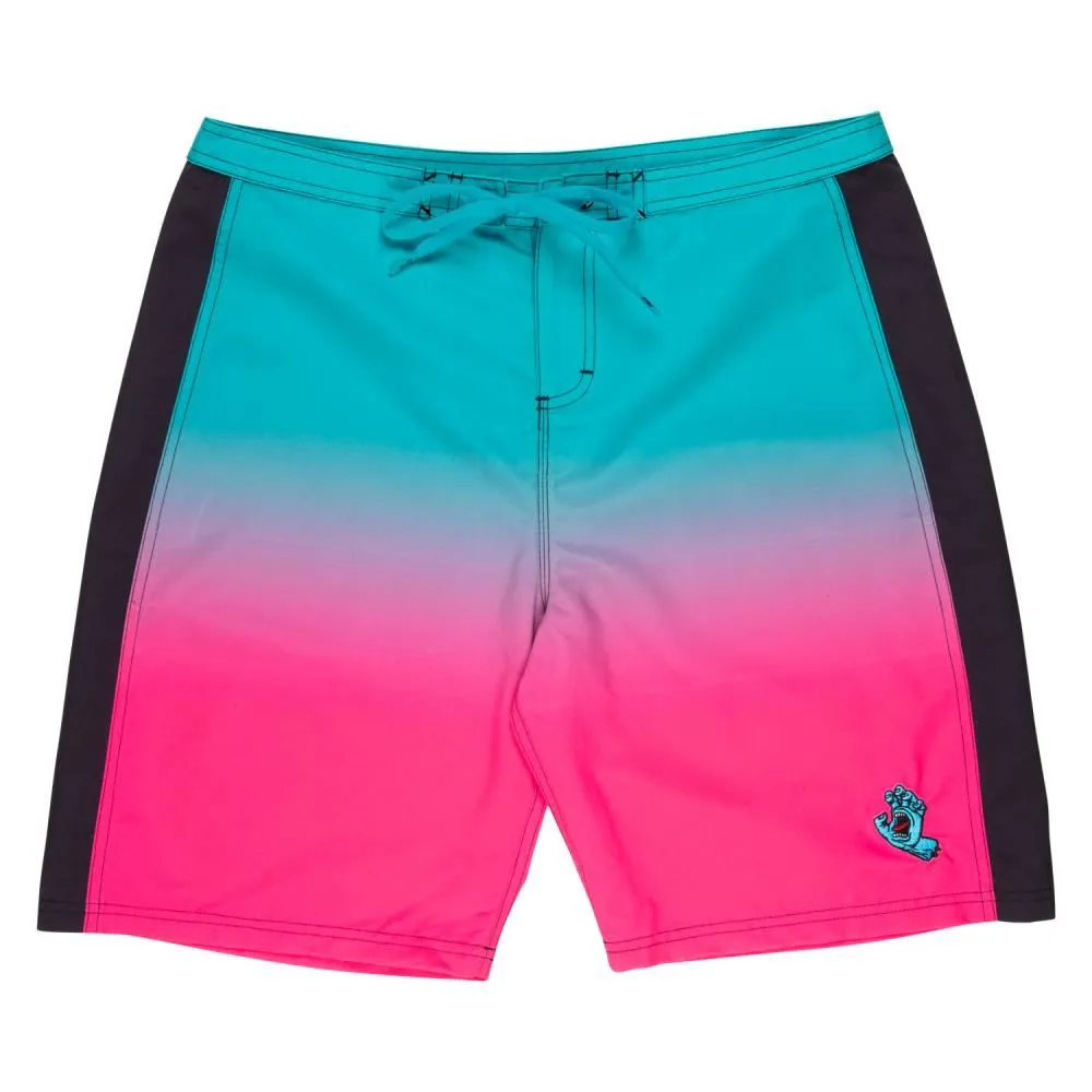 Santa Cruz Board Shorts Screaming Hand Panel - Pink Fade