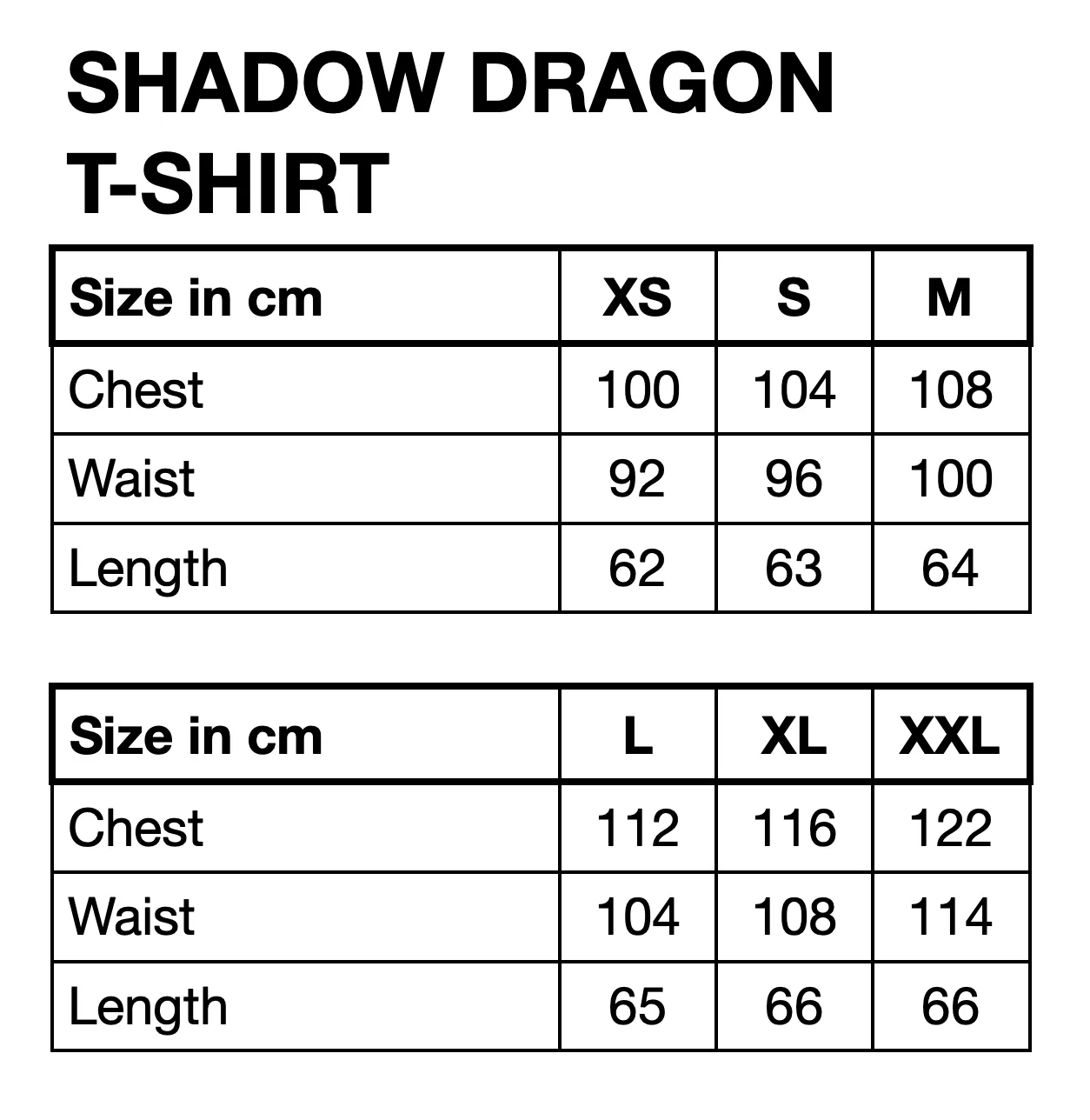Shadow dragon T-shirt - White