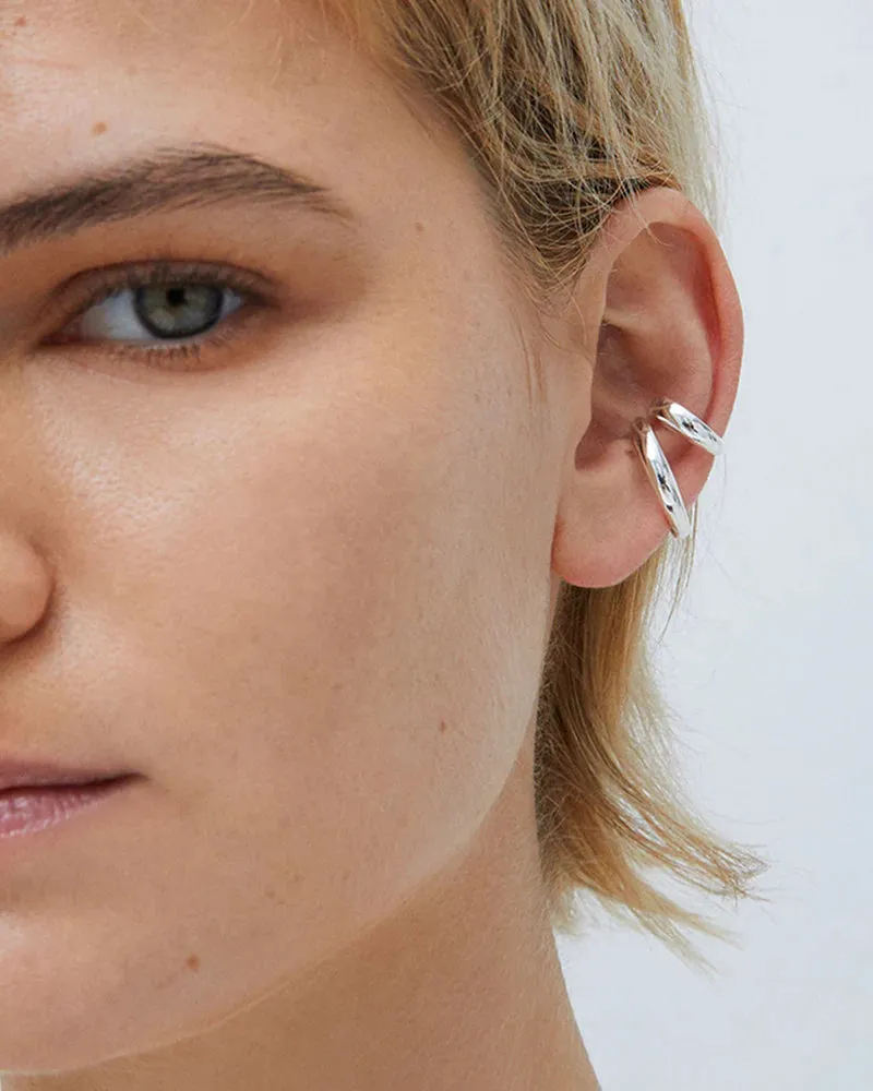 Sila Ear Cuffs | Silver