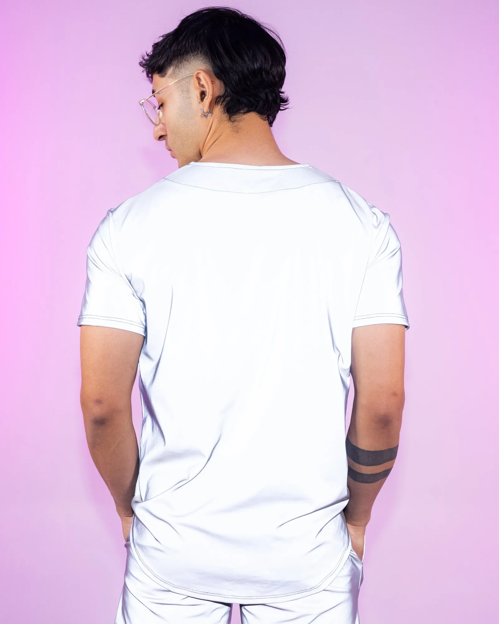 Silver Flash Reflective Jersey