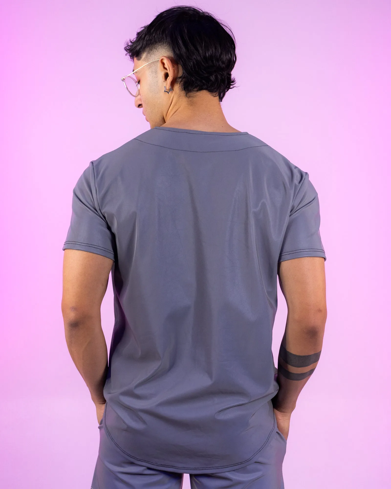 Silver Flash Reflective Jersey