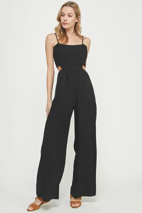 SOFT LINEN JUMPSUIT