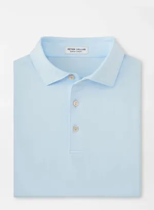 Solid Performance Jersey Polo (Pale Blue)