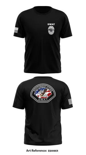 Southwest Cities SWAT Store 1 Core Men's SS Performance Tee - e6hhKR