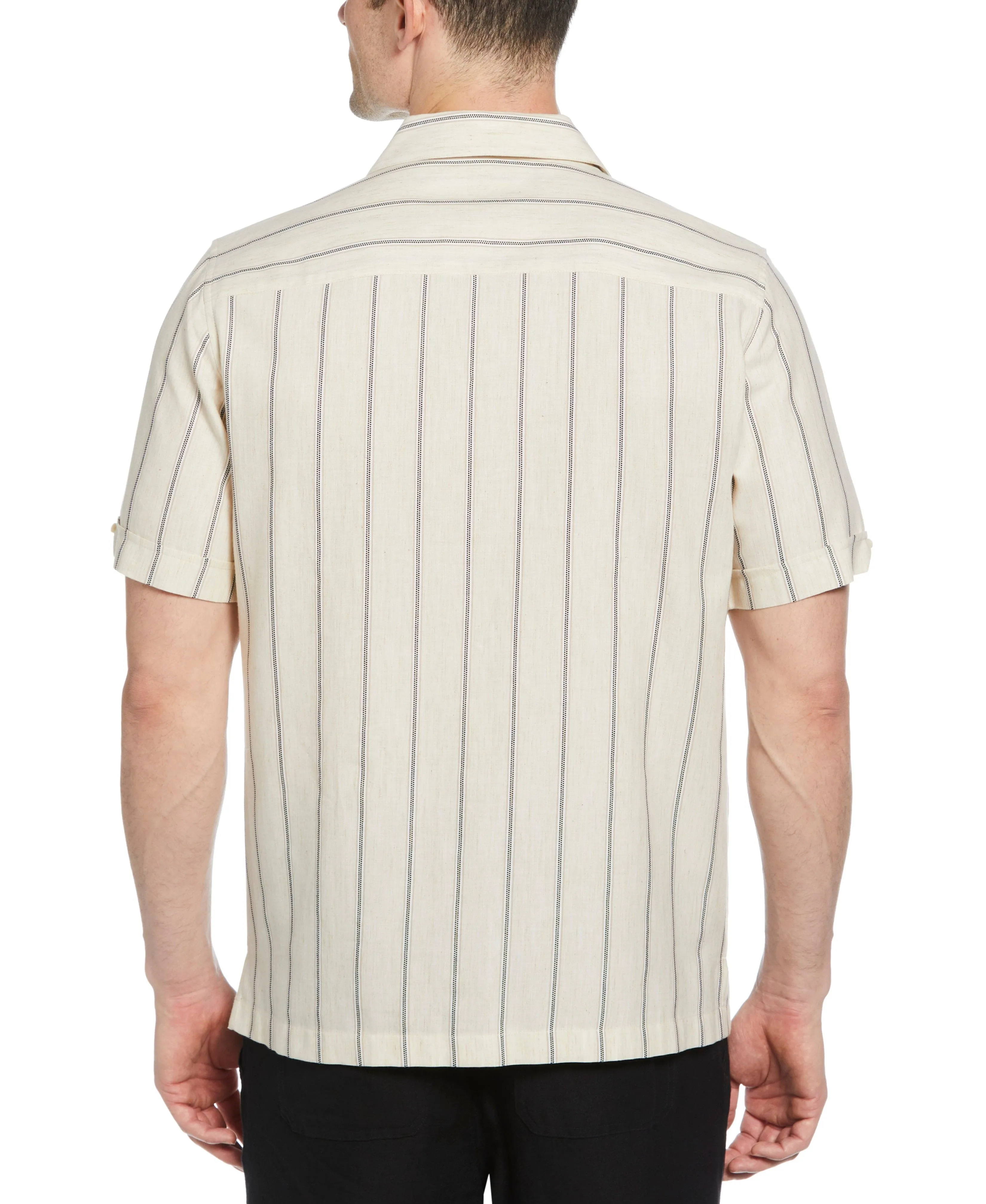 Space-Dyed Dobby Stripe Shirt
