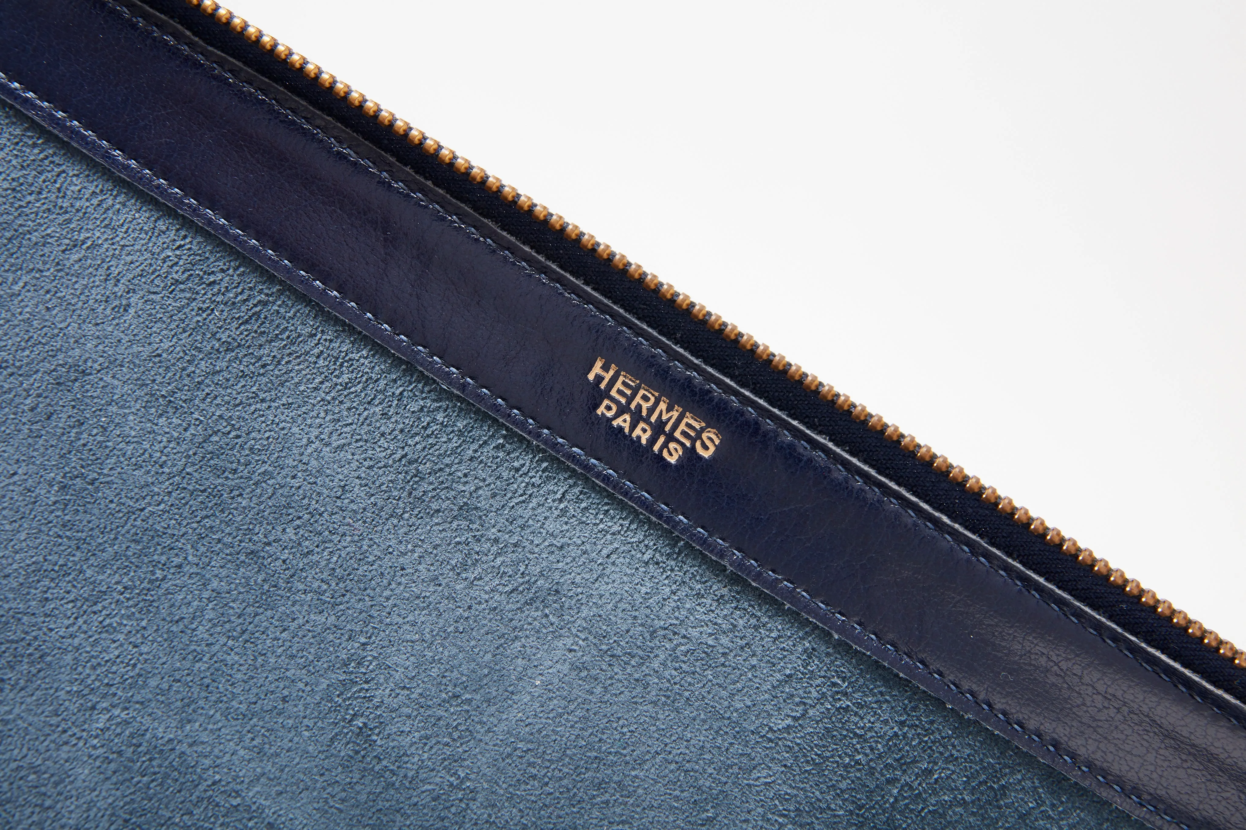 Special Order Hermès Leather Zip Folio