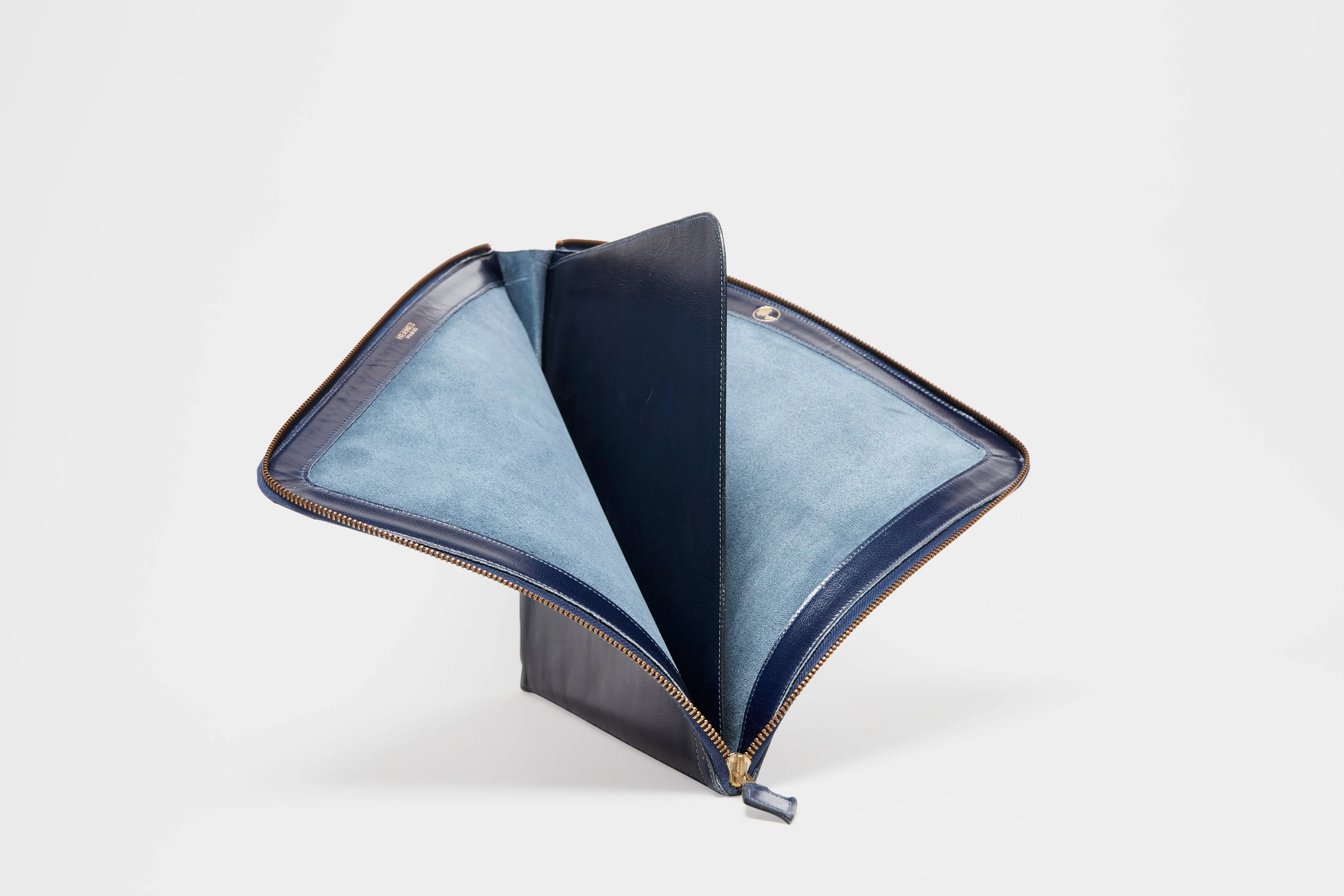 Special Order Hermès Leather Zip Folio