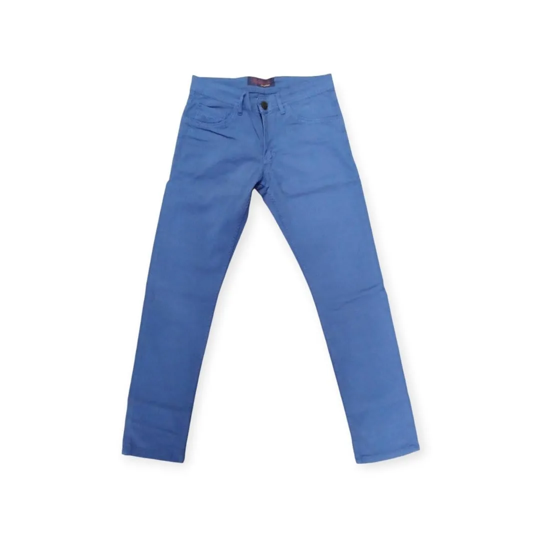 Stefano R Men's Chino Blue