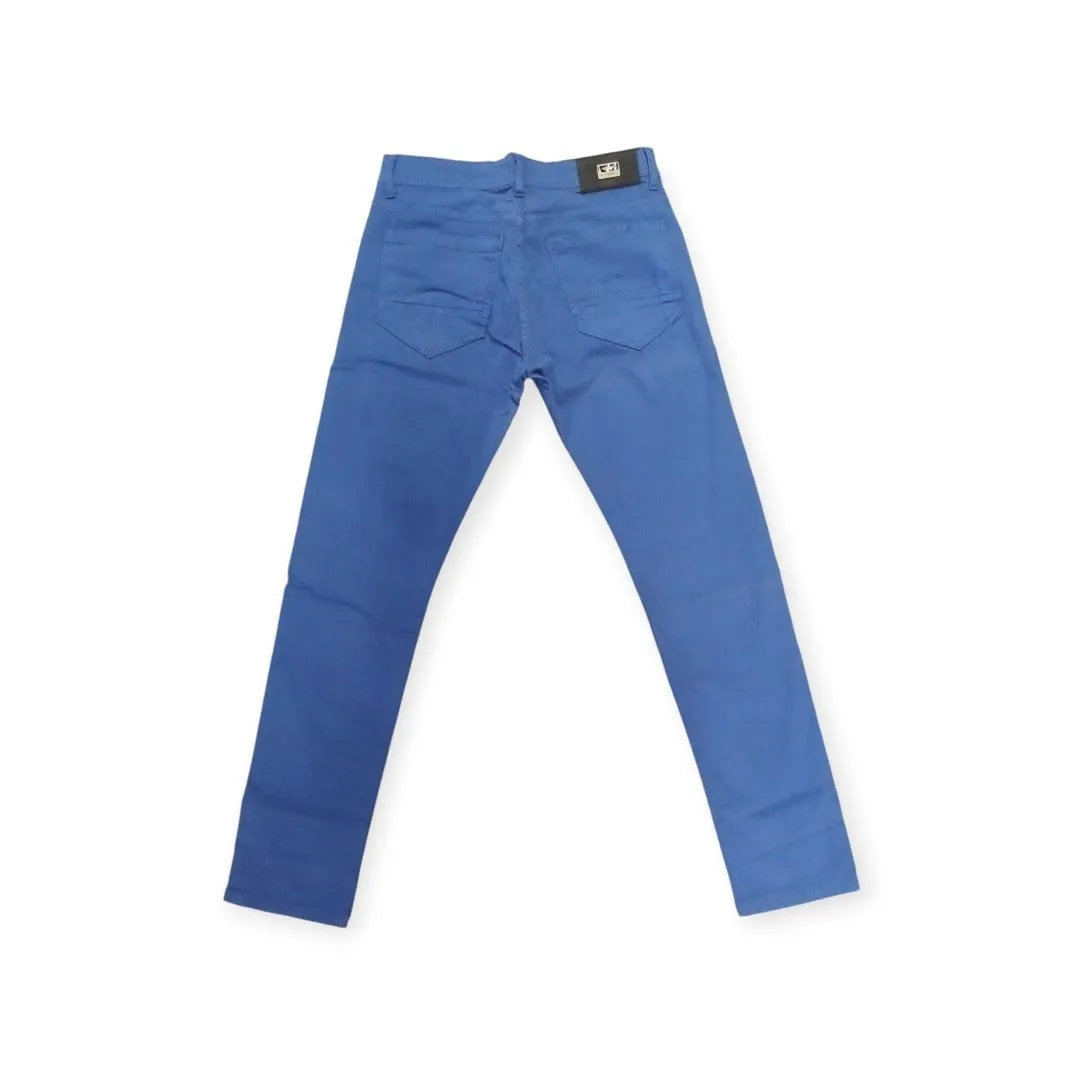 Stefano R Men's Chino Blue