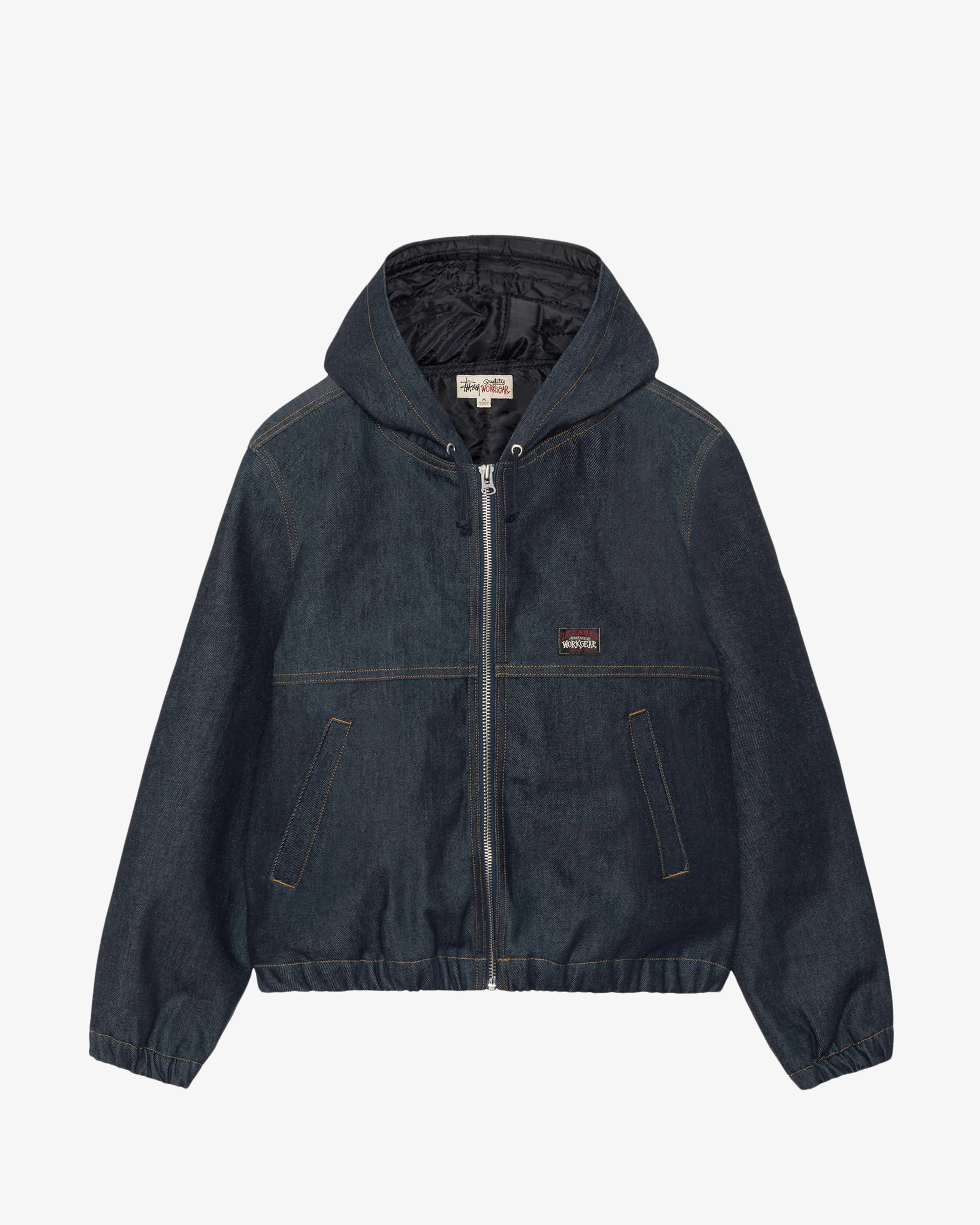 Stüssy - Men's Insulated Work Jacket Denim - (Raw Indigo)