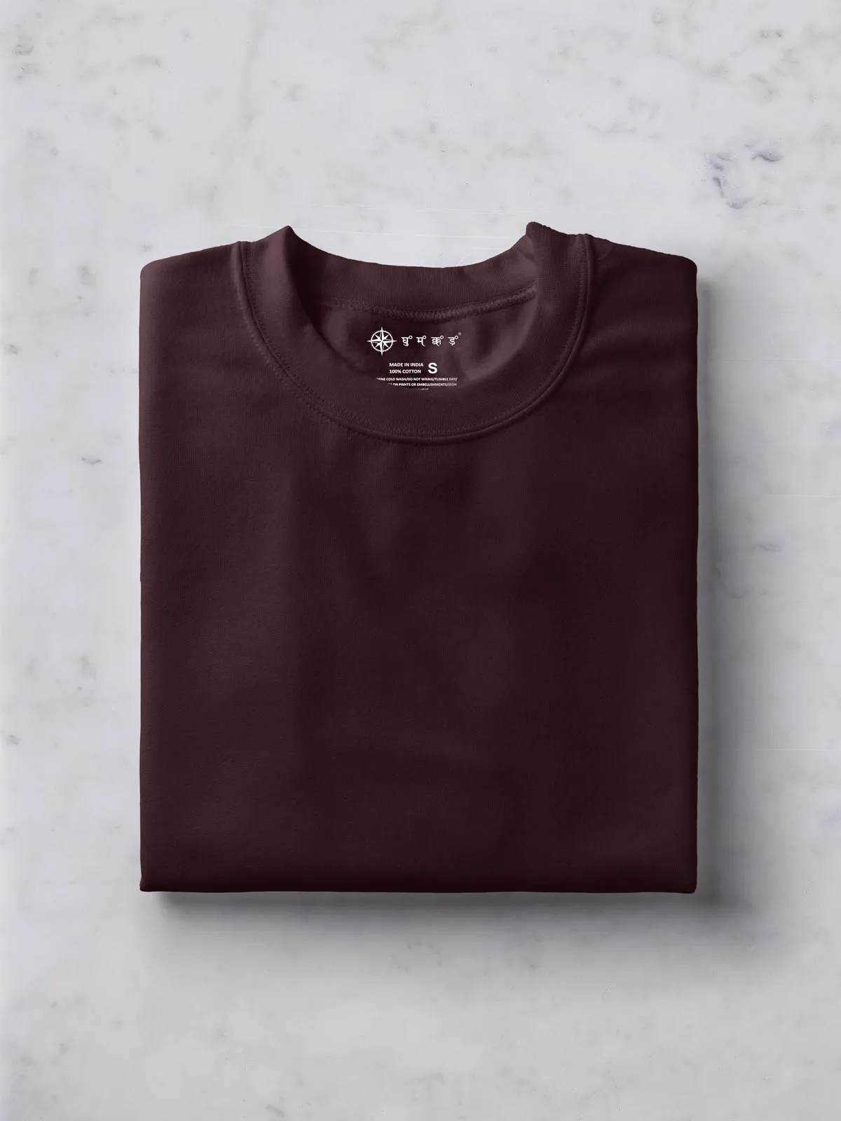 Sunset Pink, Coffee Brown & Soft Pink T shirt Combo | Pack of 3