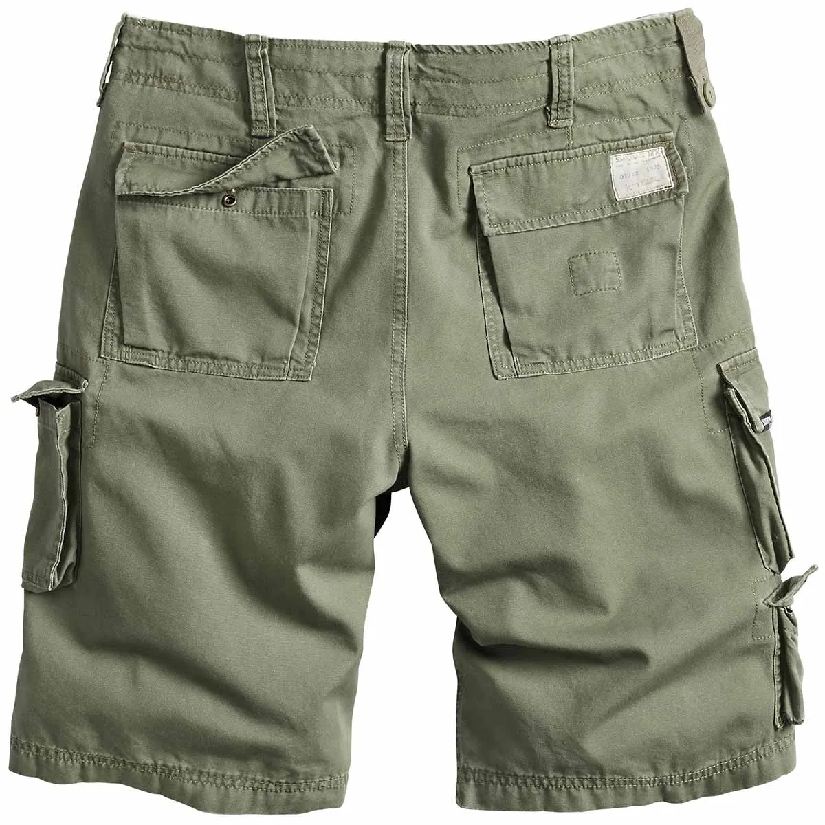 Surplus Mens Trooper Shorts Olive Green