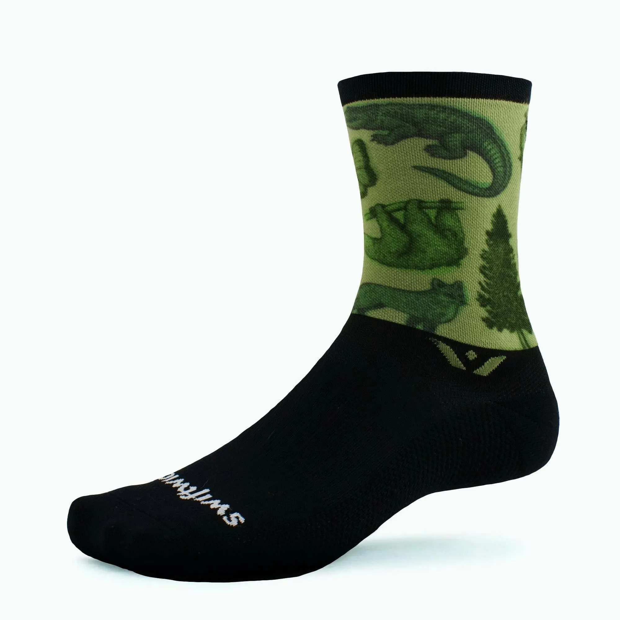 Swiftwick Vision Six Science Book Crew Socks