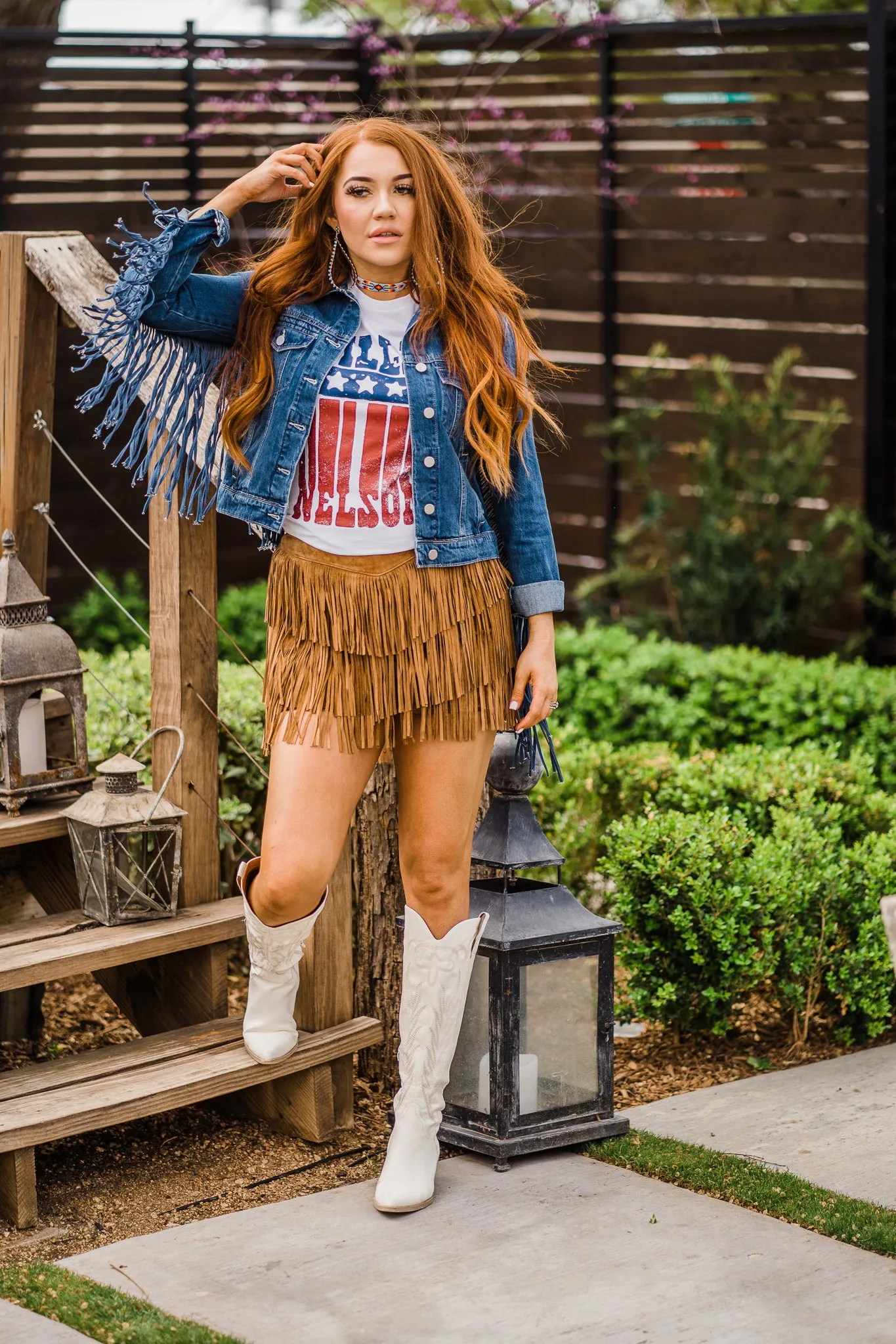 T-Shirt, Willie Nelson Stars & Stripes Unisex Tee - SALE!