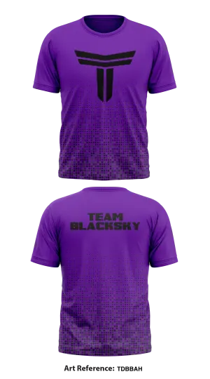 Team Blacksky Store 1 Core Men's SS Performance Tee - TdBBah