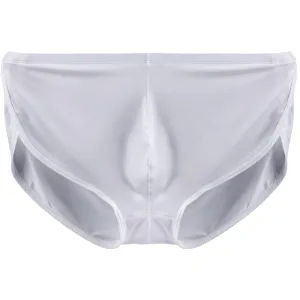 The 2nd Superior Ice Silk Side Split Sexy Men's Shorts