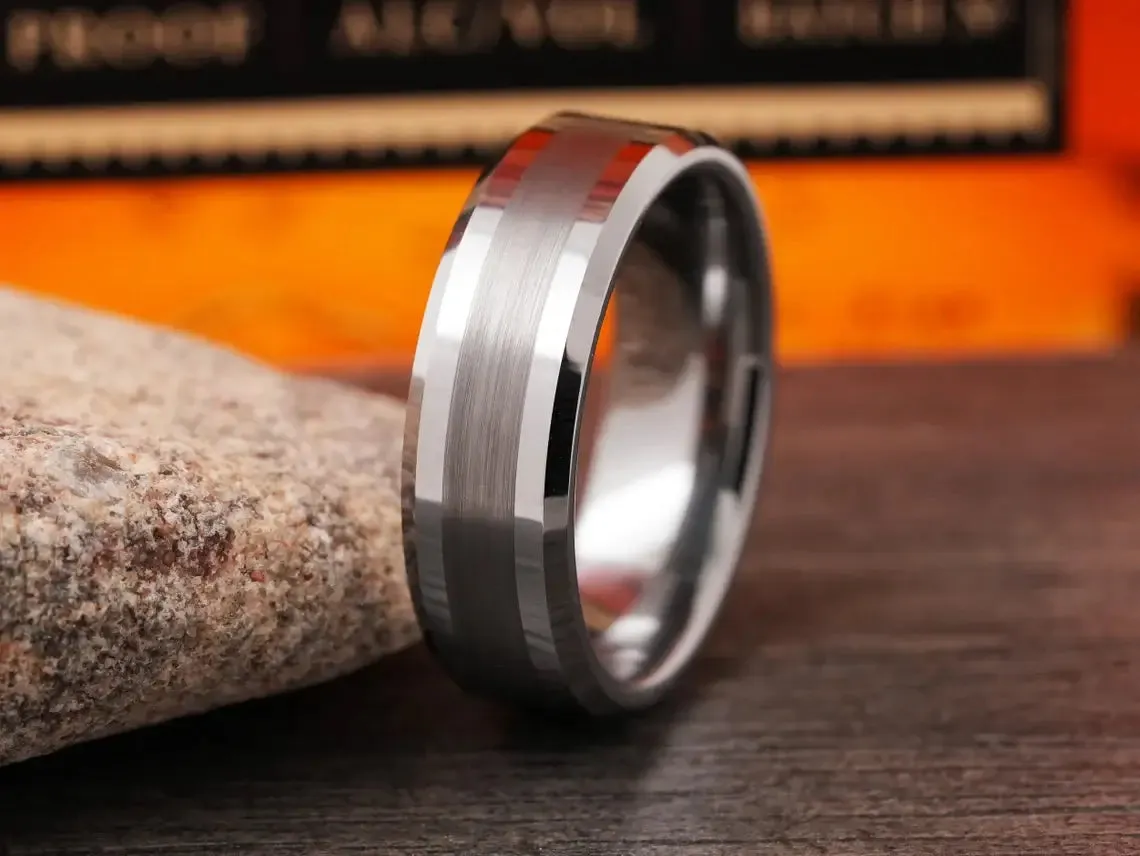 The Executive | Men’s Wedding Band Tungsten