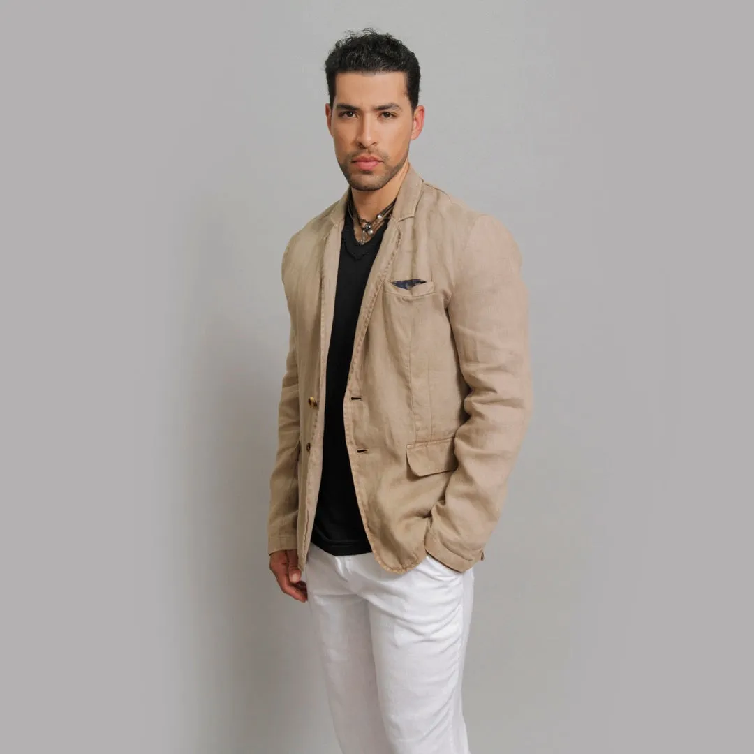 The Linen Blazer