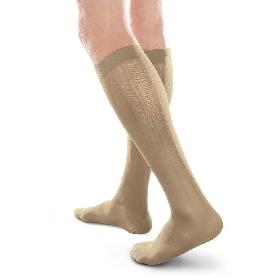 Therafirm Ease Trouser Mens Closed Toe Knee High 20-30 mmHg