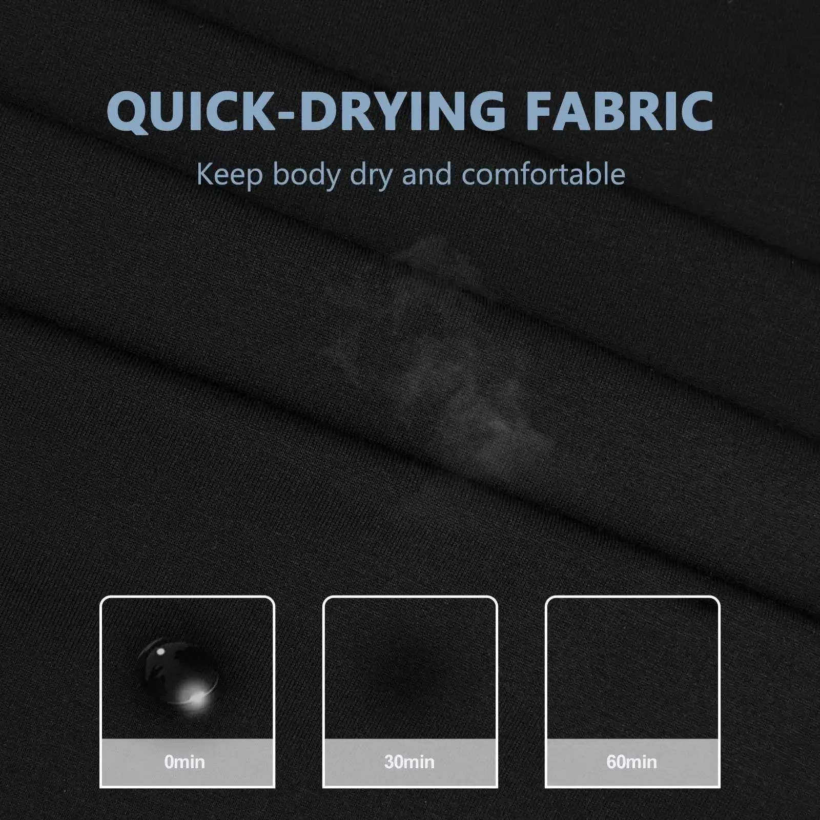 Thermal Underwear Set Mens Long Johns Quick Dry Base Layer with Fleece Lined Compression