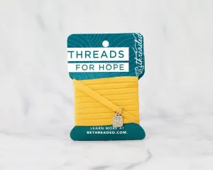 Threads for Hope Bracelet / Harvest Sun