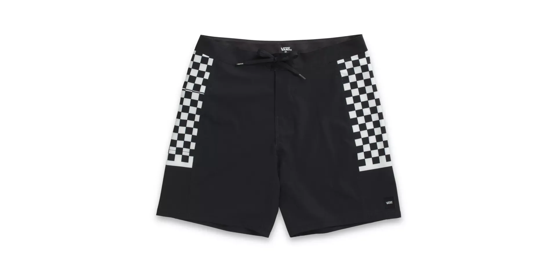 Vans Side Bar 18'' Boardshorts Black/White Check