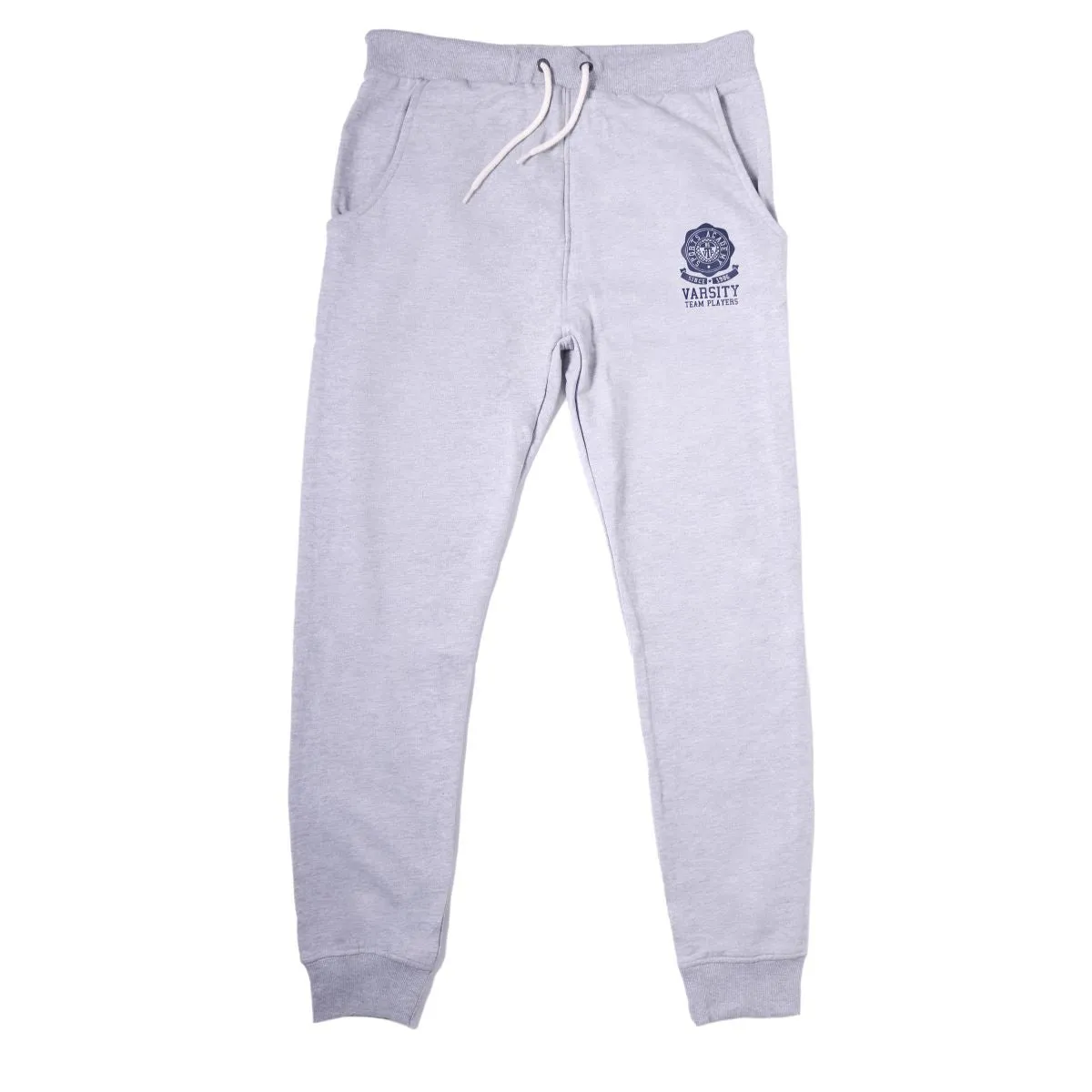 Varsity Mens Jogger Heather Grey