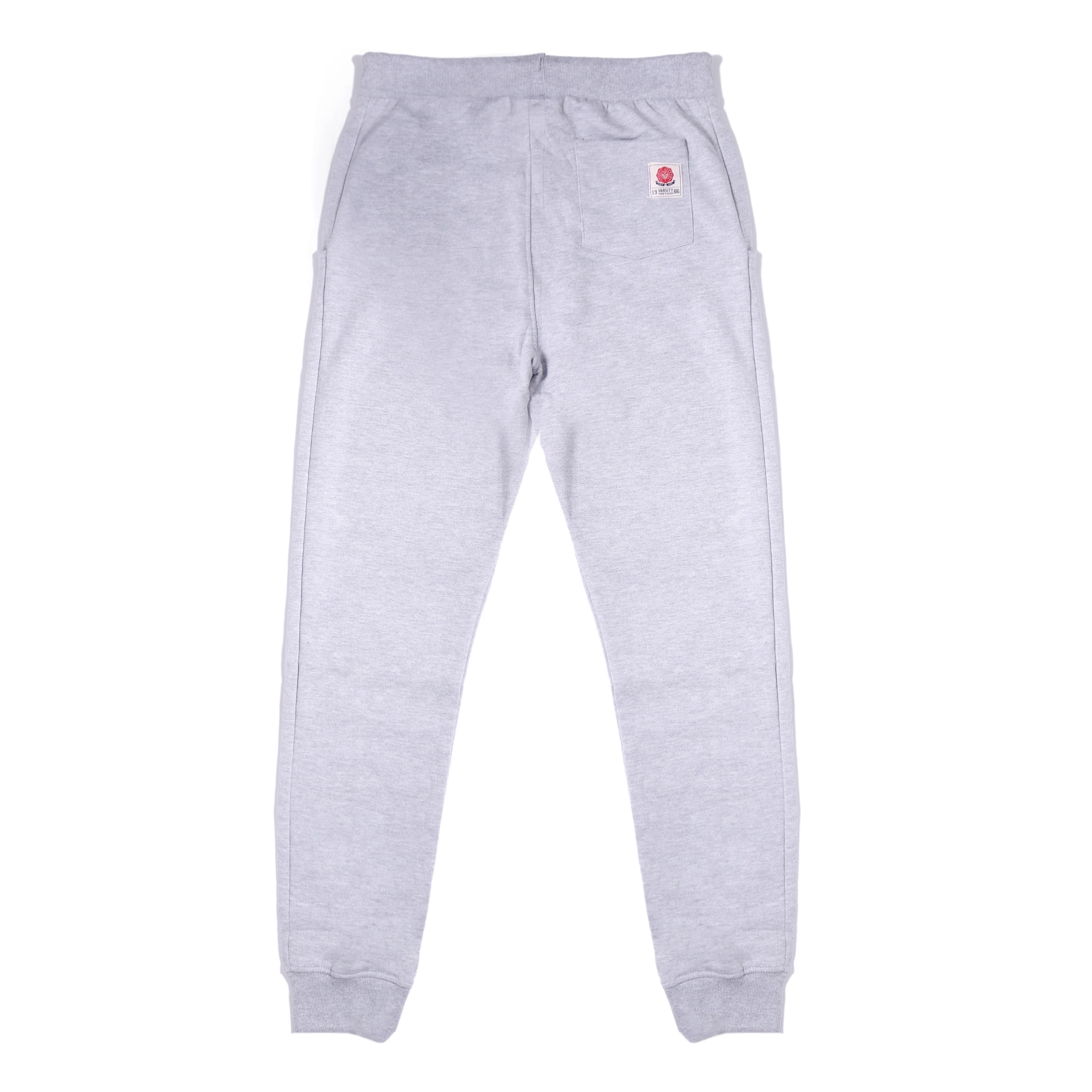 Varsity Mens Jogger Heather Grey