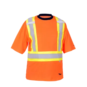 Viking 6000 Journeyman UPF 50  Polyester Mesh Cotton Lined Safety T-Shirt