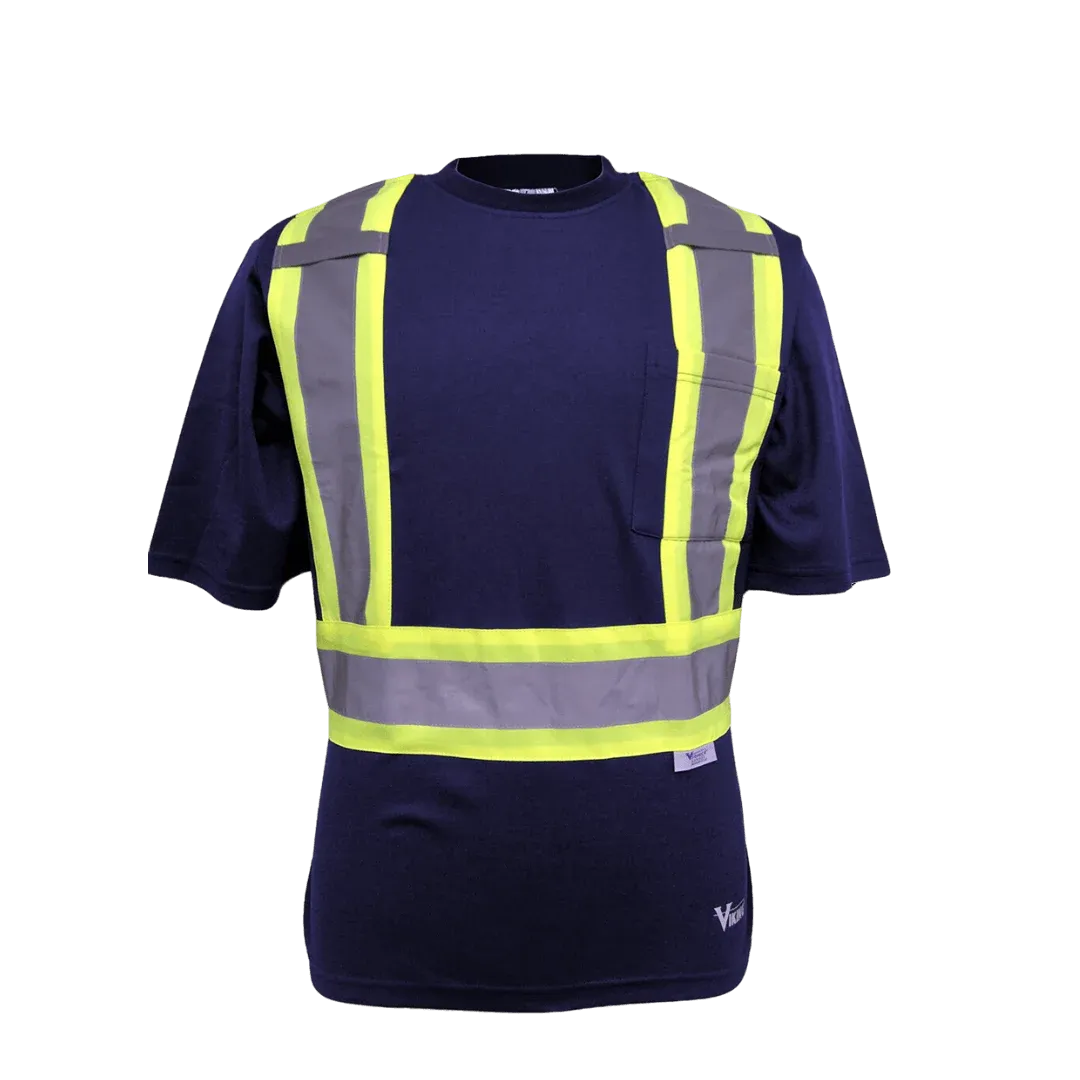 Viking 6000 Journeyman UPF 50  Polyester Mesh Cotton Lined Safety T-Shirt