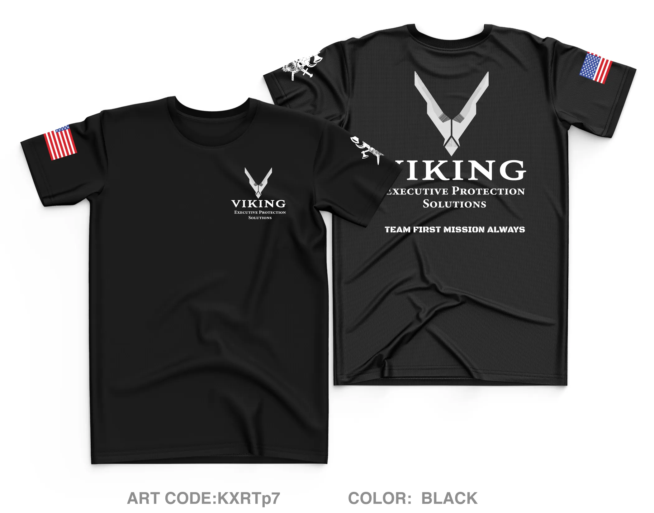 Viking Executive Protection Solutions Core Men's SS Performance Tee - KXRTp7
