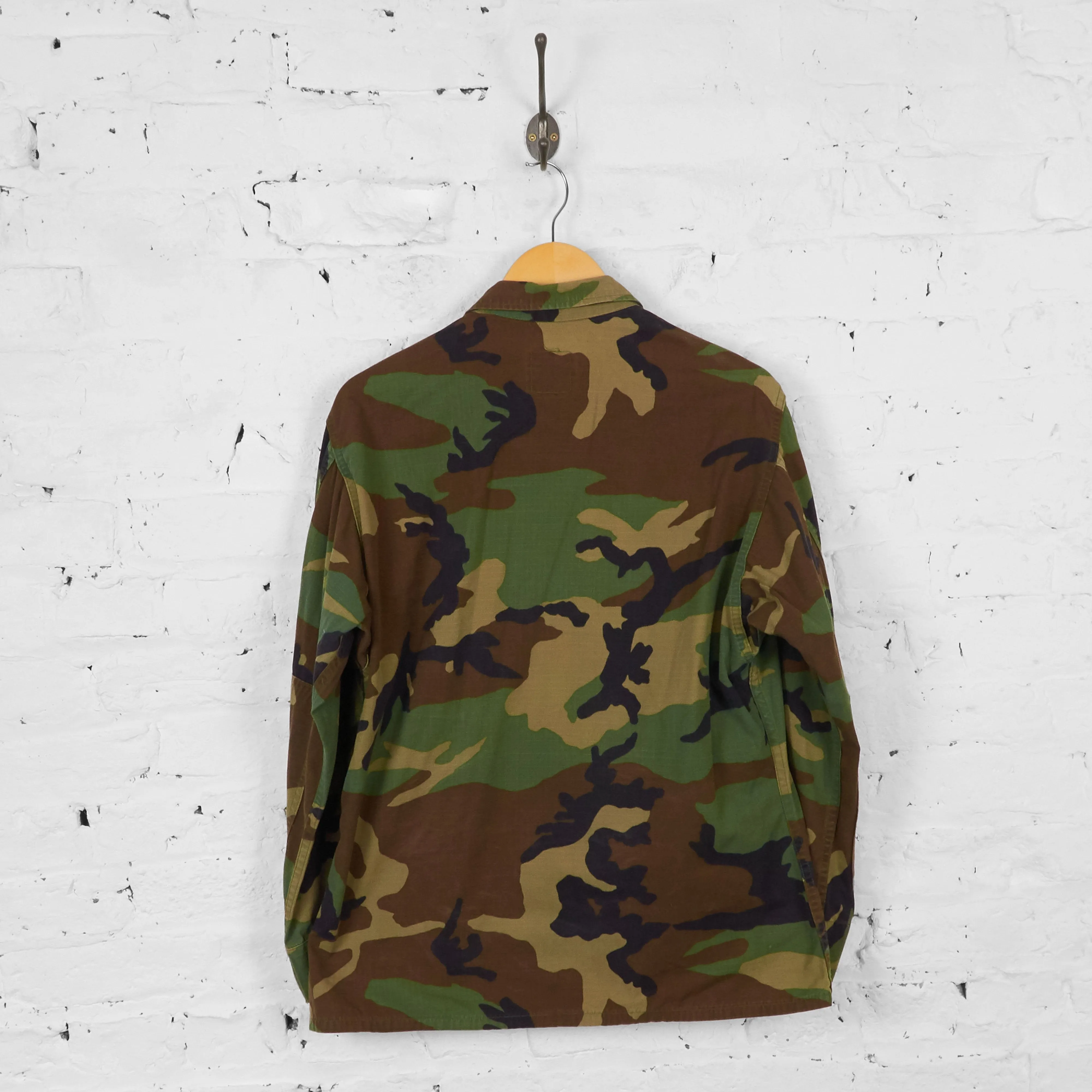 Vintage Camouflage Shirt- Green/Brown/Black - M