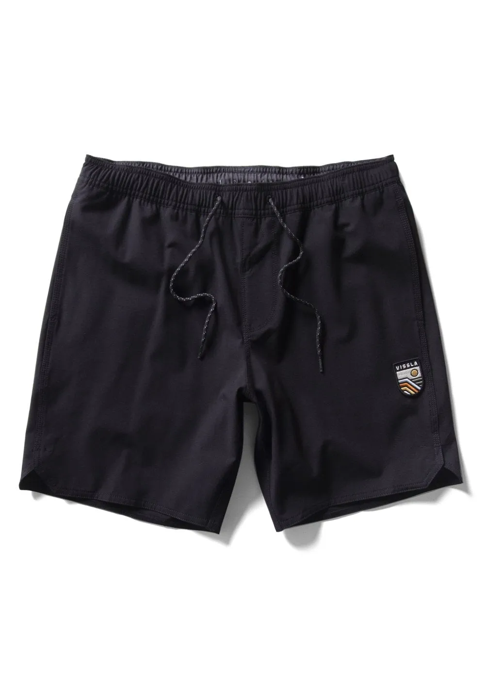 VISSLA Long Sets boardshorts 17.5 - Black