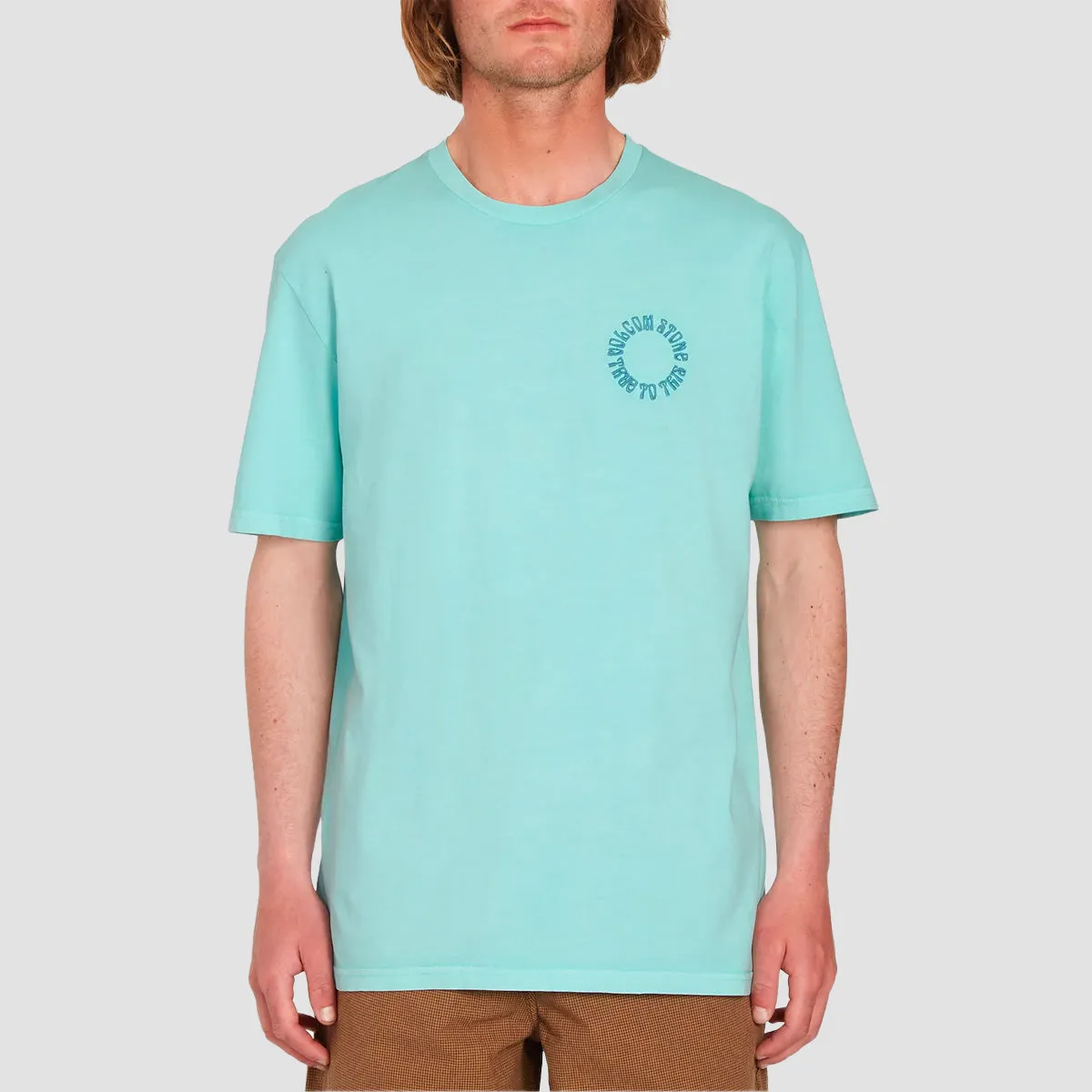 Volcom Circle Emb T-Shirt Bottle Green