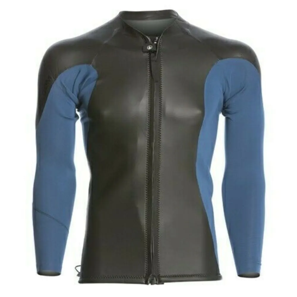 VOLCOM LEFTY FRONT ZIP JACKET BLACK