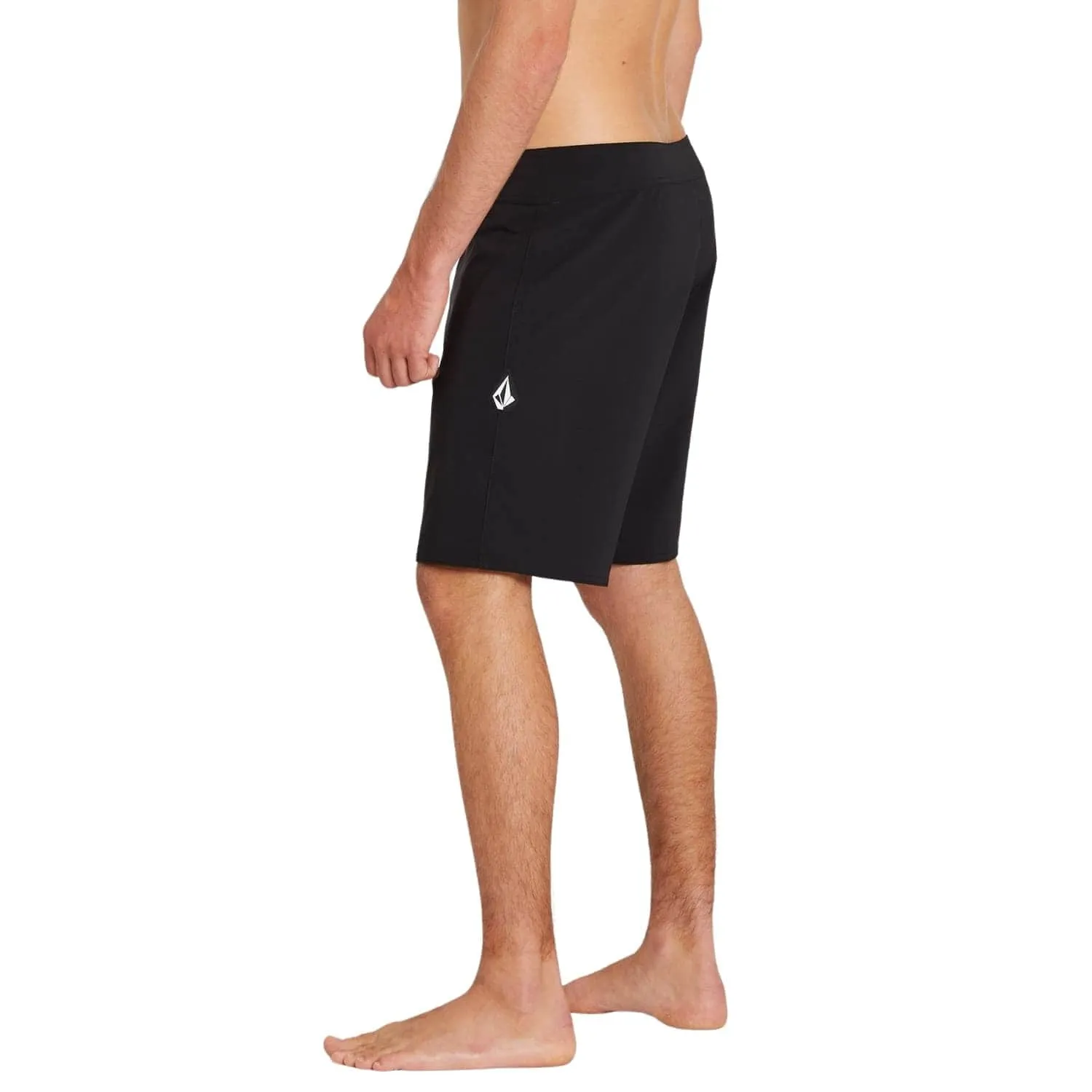 Volcom Lido Solid Mod 18 Boardshorts - Black