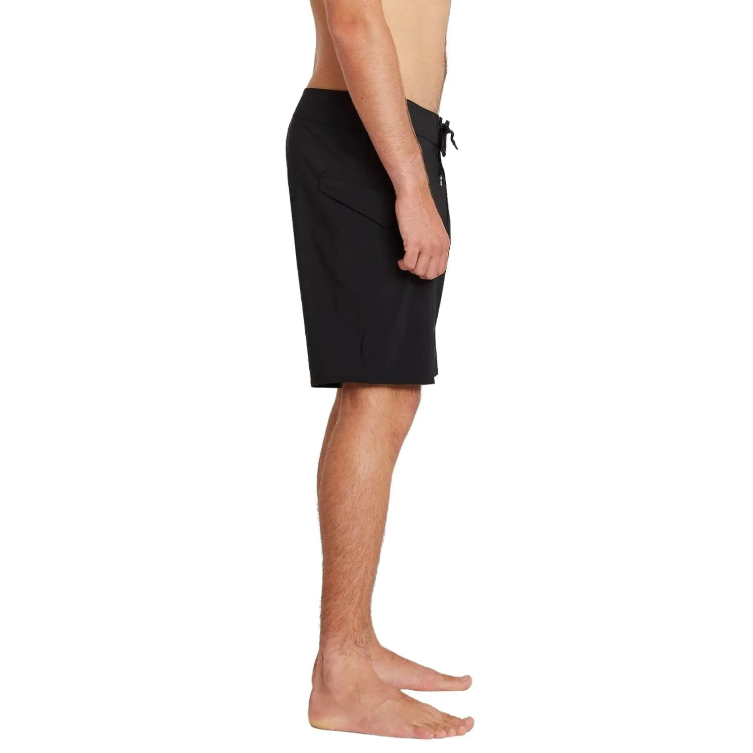 Volcom Lido Solid Mod 18 Boardshorts - Black