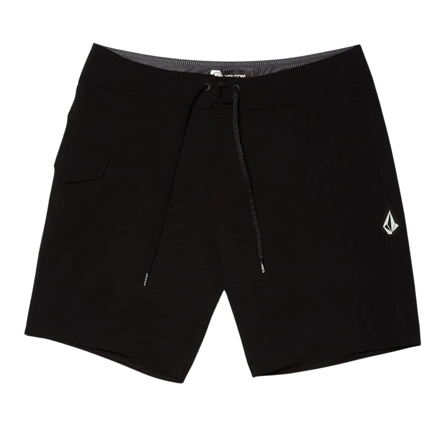 Volcom Lido Solid Mod 18 Boardshorts - Black