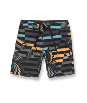 Volcom Little Boys Stone Stripe Mod-Tech Trunks