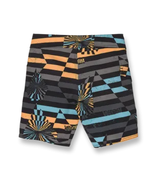 Volcom Little Boys Stone Stripe Mod-Tech Trunks