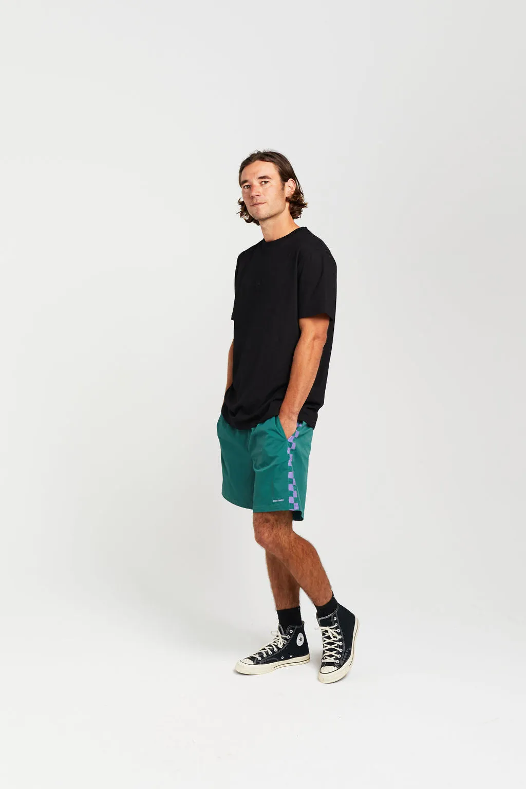 VOLI PANEL SHORT - FOREST
