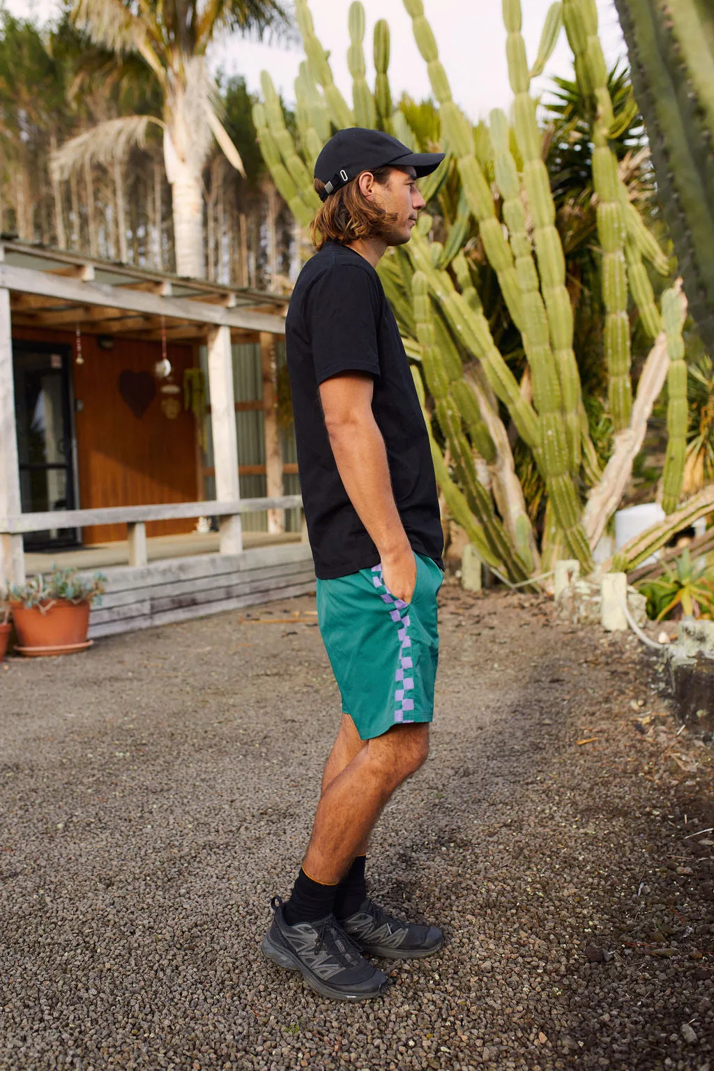 VOLI PANEL SHORT - FOREST