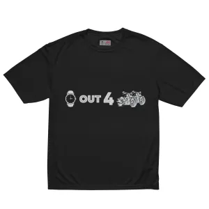 Watch Out for Motorcycles Unisex performance crew neck t-shirt