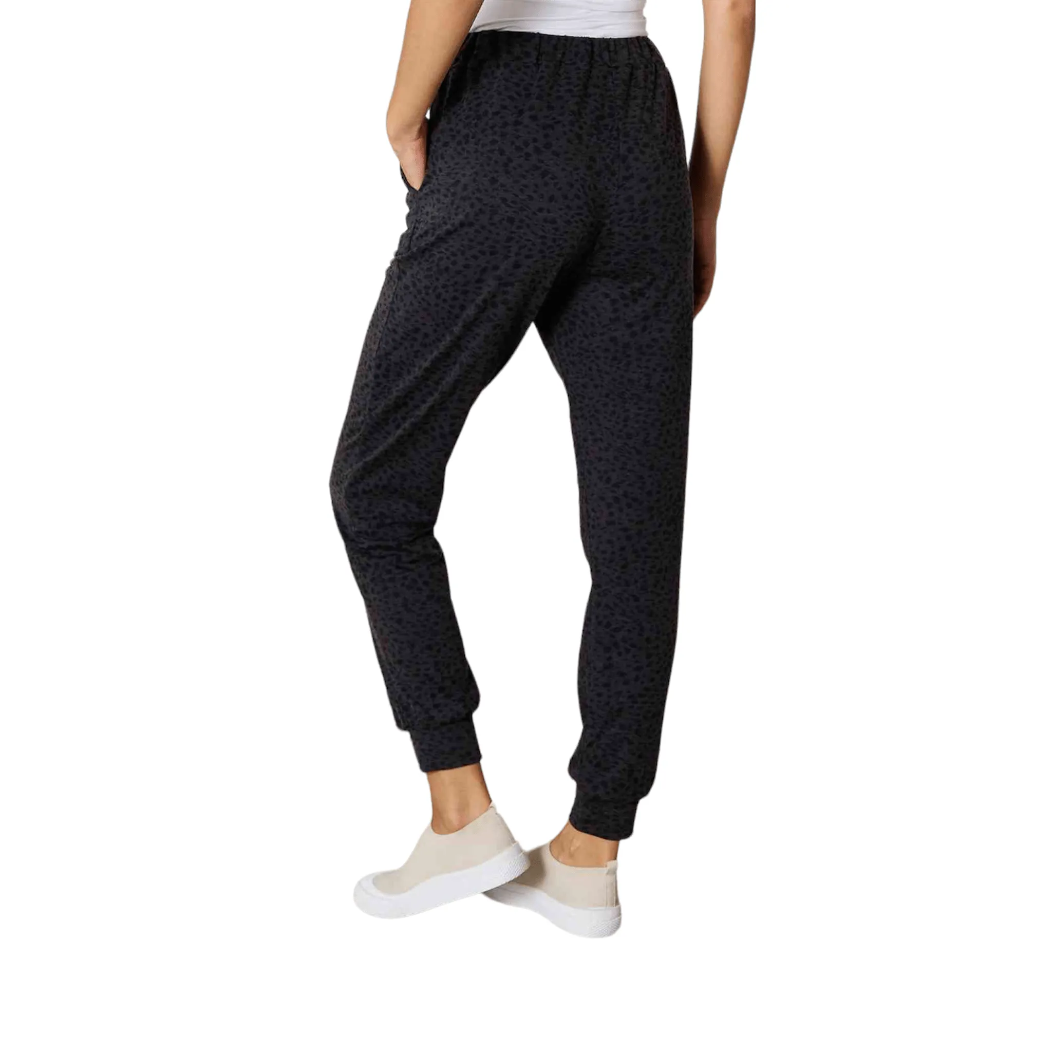 Wild Stride Leopard Print Joggers
