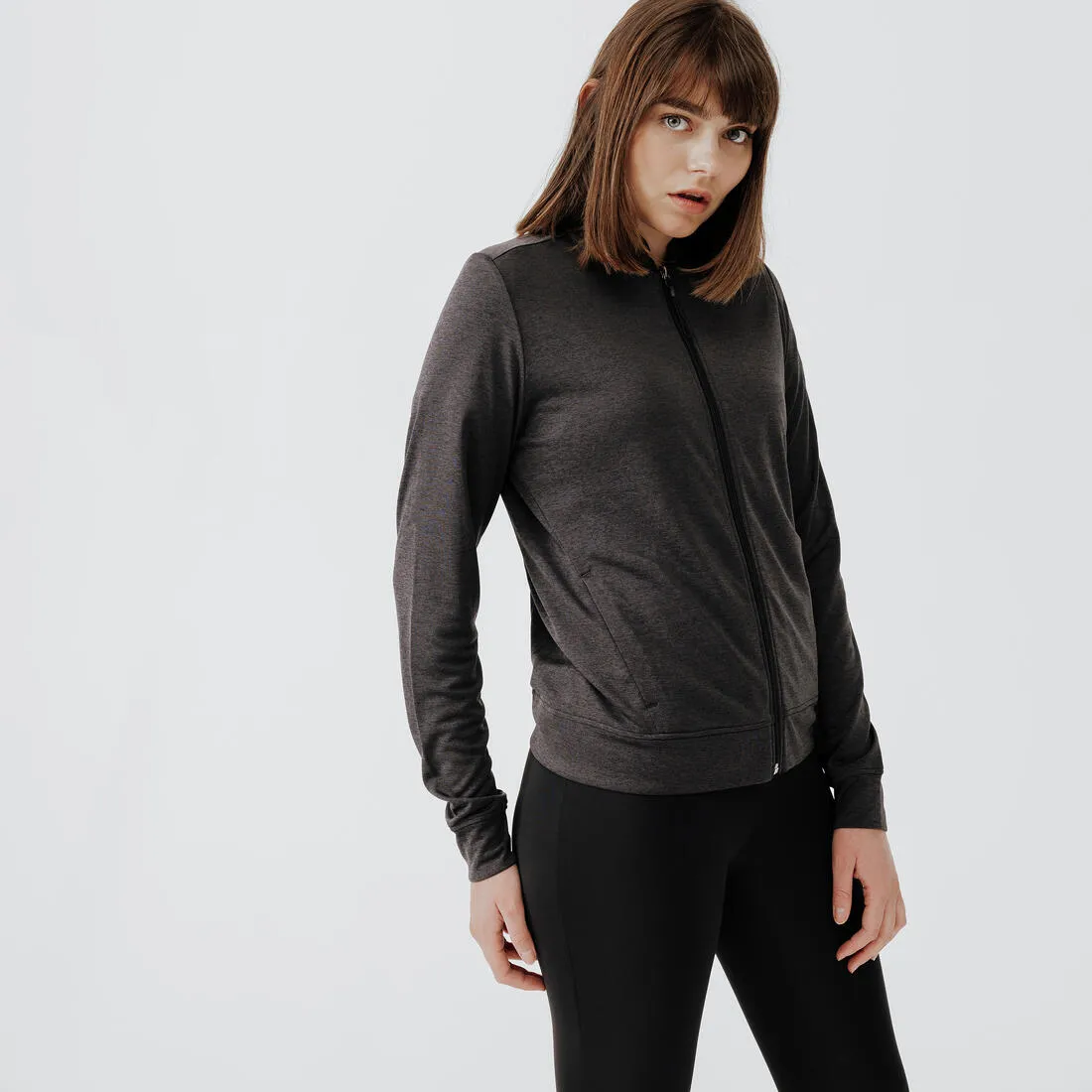 Women's Running Breathable Jacket-KIPRUN Run 100 Dry