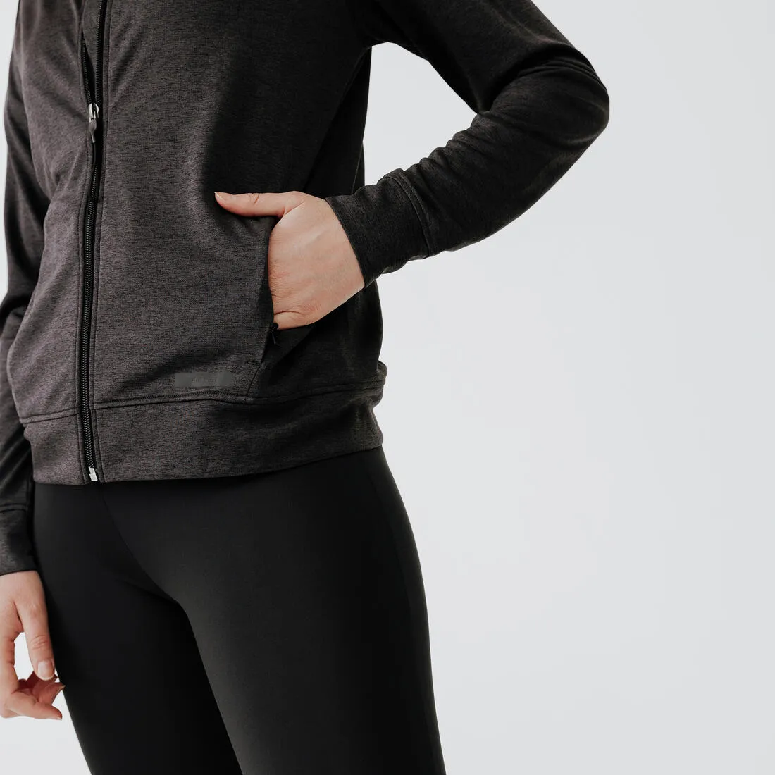 Women's Running Breathable Jacket-KIPRUN Run 100 Dry